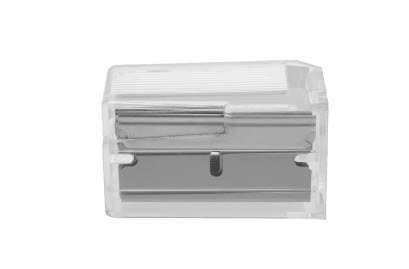 Veiligheidsdispenser voor messen